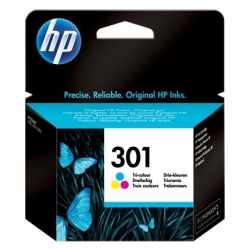 HP - Wkład atramentowy 301 kolor 165str
